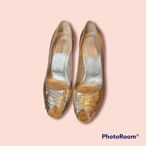 Prada Snakeskin Heels